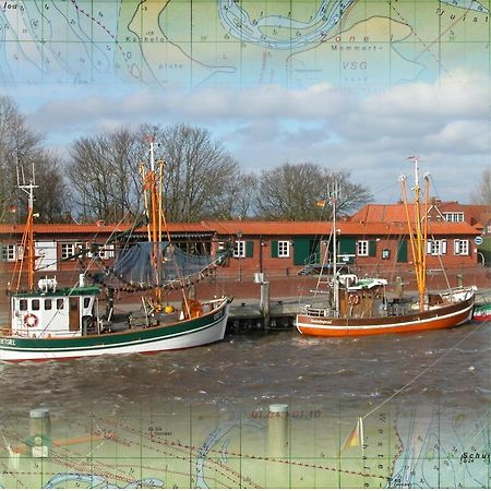 Oltmanns Ferienhaus Bummert Am Hafen Greetsiel Dış mekan fotoğraf
