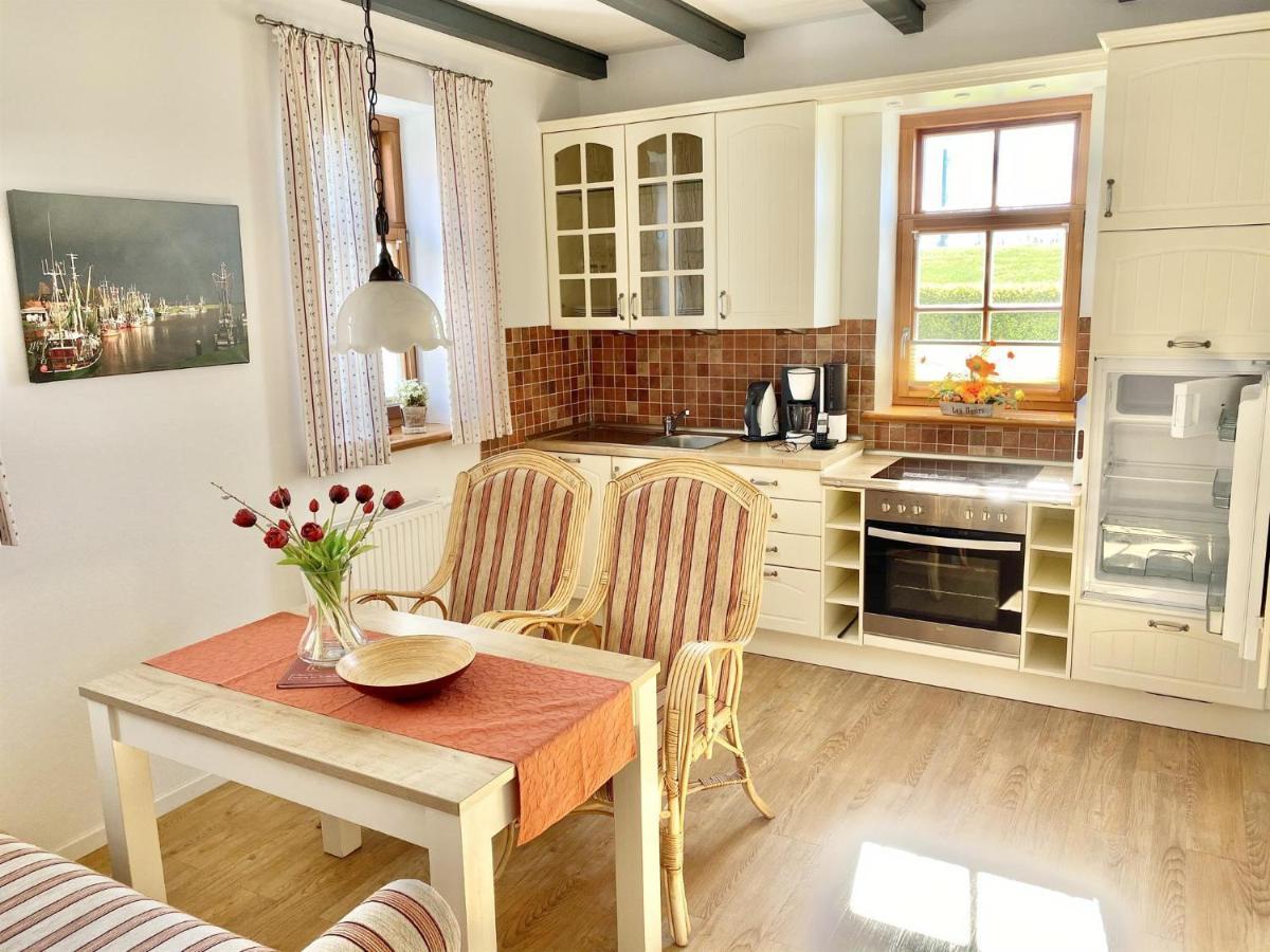 Oltmanns Ferienhaus Bummert Am Hafen Greetsiel Dış mekan fotoğraf