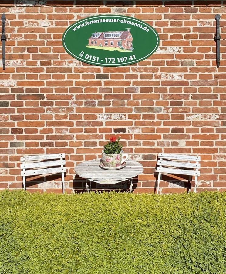 Oltmanns Ferienhaus Bummert Am Hafen Greetsiel Dış mekan fotoğraf