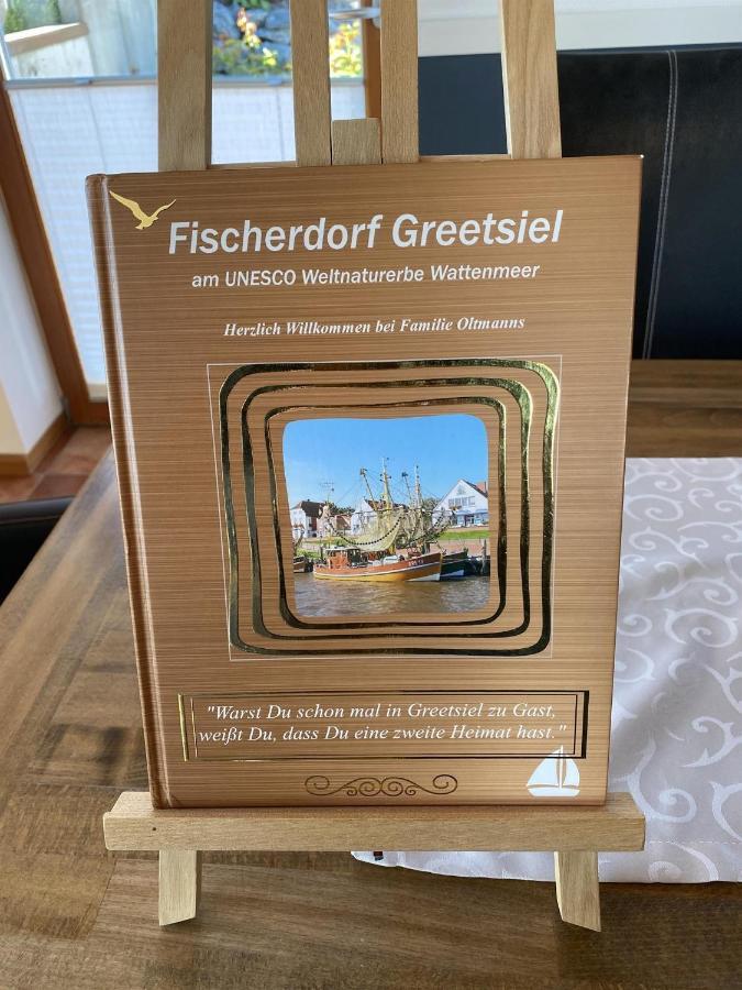 Oltmanns Ferienhaus Bummert Am Hafen Greetsiel Dış mekan fotoğraf