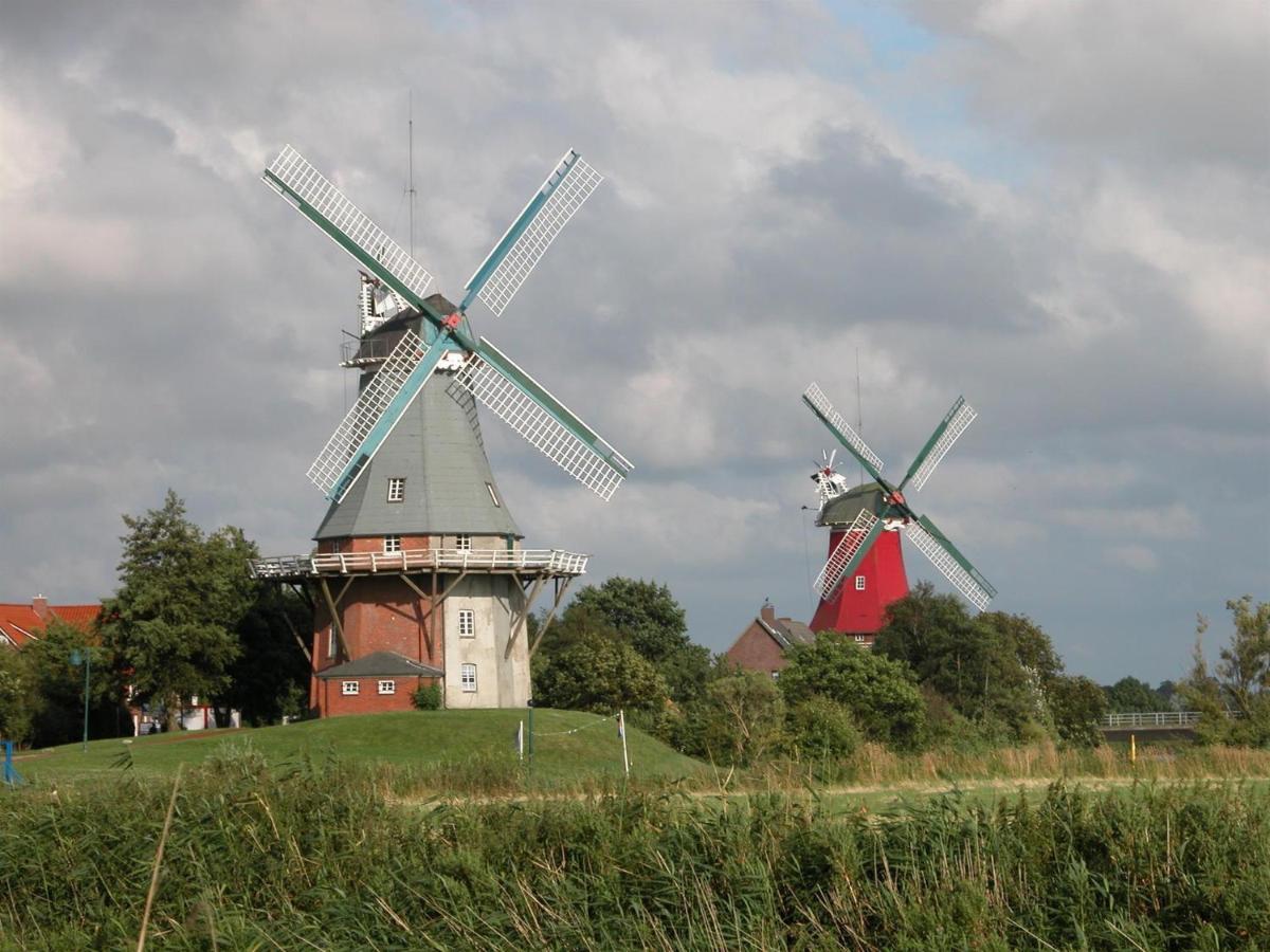 Oltmanns Ferienhaus Bummert Am Hafen Greetsiel Dış mekan fotoğraf