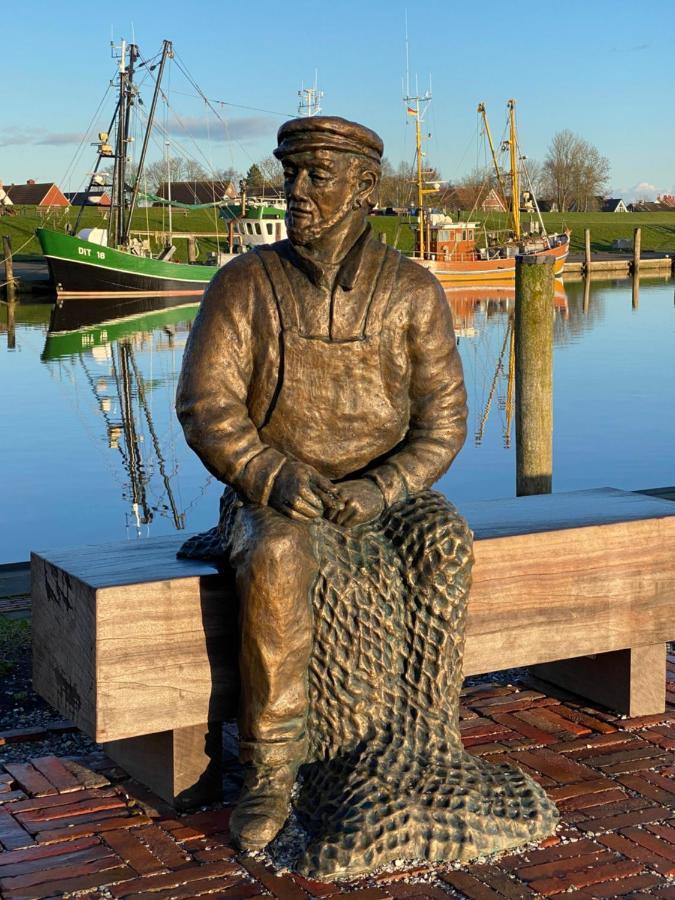 Oltmanns Ferienhaus Bummert Am Hafen Greetsiel Dış mekan fotoğraf