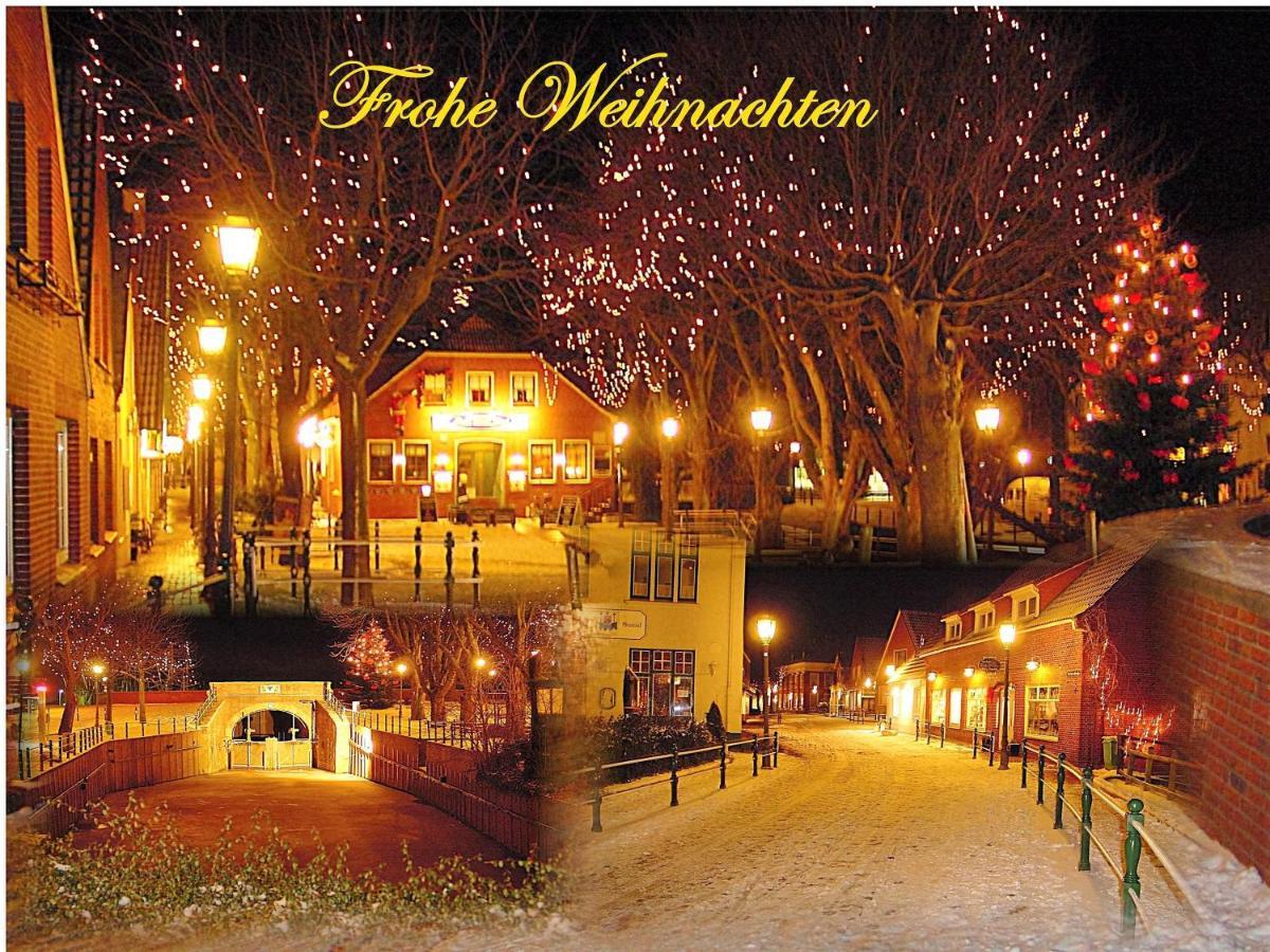 Oltmanns Ferienhaus Bummert Am Hafen Greetsiel Dış mekan fotoğraf