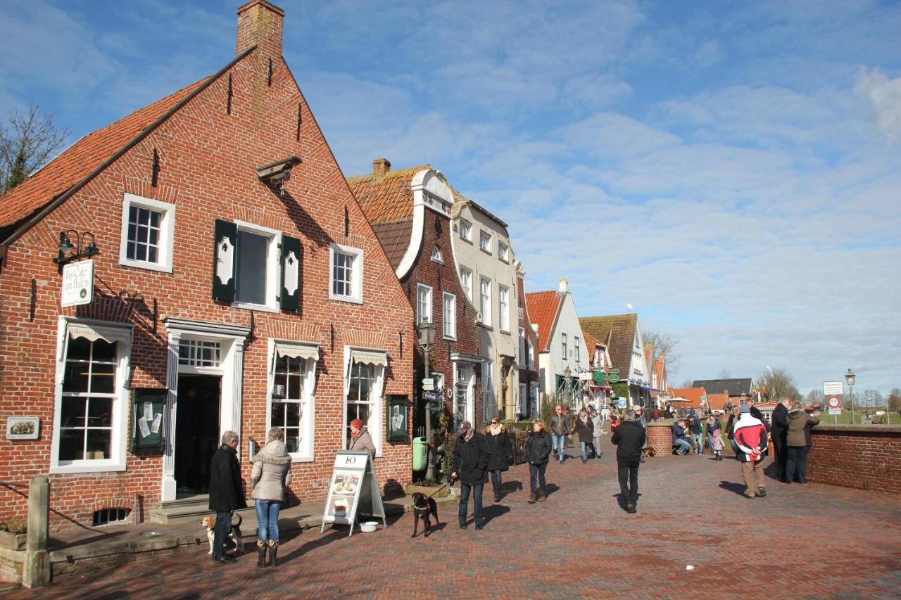 Oltmanns Ferienhaus Bummert Am Hafen Greetsiel Dış mekan fotoğraf